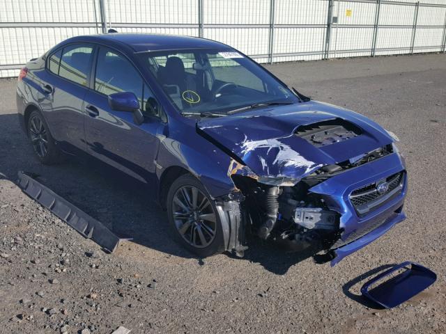 JF1VA1B69H9819743 - 2017 SUBARU WRX BLUE photo 1