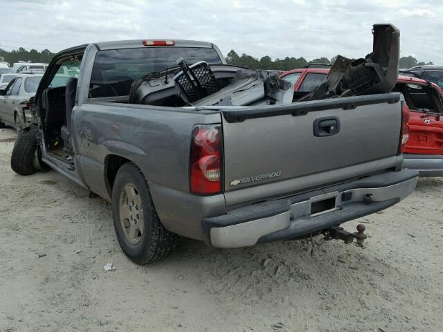 1GCEC19V27Z202698 - 2007 CHEVROLET SILVERADO GRAY photo 3