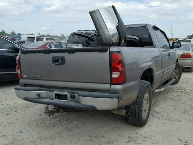 1GCEC19V27Z202698 - 2007 CHEVROLET SILVERADO GRAY photo 4