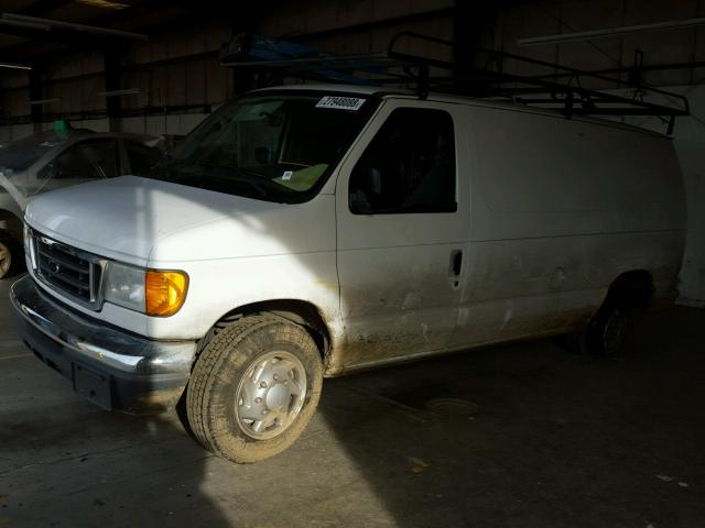 1FTNE24L56HB34830 - 2006 FORD ECONOLINE WHITE photo 2