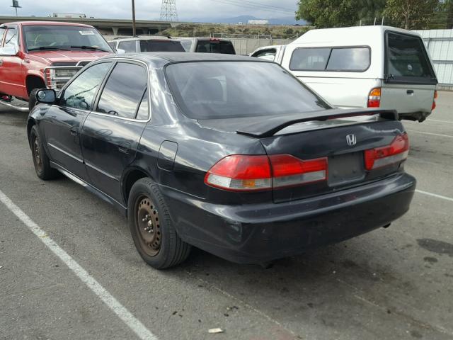 1HGCG16571A016369 - 2001 HONDA ACCORD EX BLACK photo 3