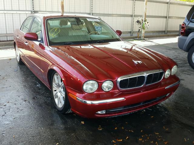 SAJWA71C34SG12992 - 2004 JAGUAR XJ8 RED photo 1