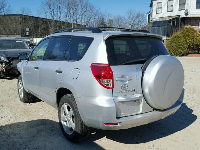 JTMZD33V185089273 - 2008 TOYOTA RAV4 SILVER photo 3