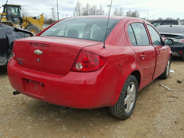 1G1AF5F51A7200468 - 2010 CHEVROLET COBALT 2LT RED photo 4