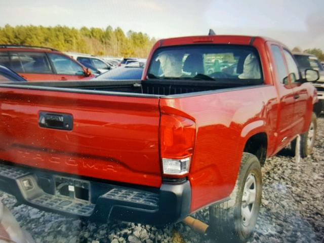 5TFRX5GN2GX051177 - 2016 TOYOTA TACOMA ACC RED photo 4