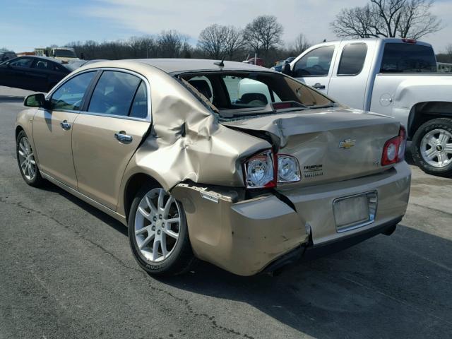 1G1ZK57758F172575 - 2008 CHEVROLET MALIBU LTZ 金色 照片 3
