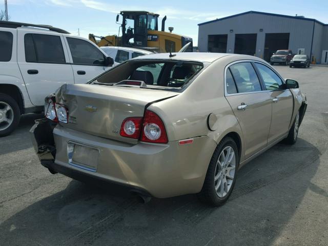 1G1ZK57758F172575 - 2008 CHEVROLET MALIBU LTZ GOLD photo 4