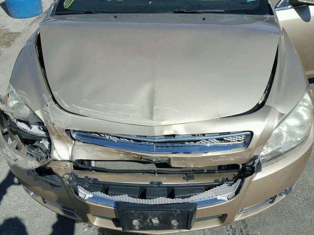 1G1ZK57758F172575 - 2008 CHEVROLET MALIBU LTZ 金色 照片 7