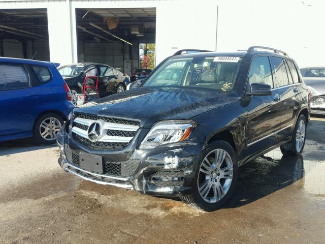 WDCGG5HB9DF989121 - 2013 MERCEDES-BENZ GLK 350 BLACK photo 2