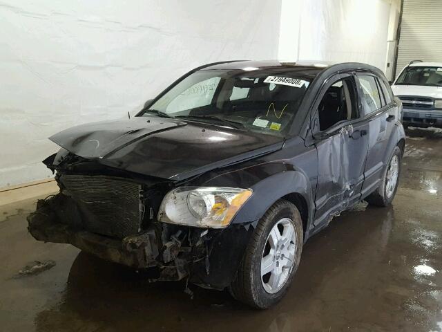 1B3HB48B68D505945 - 2008 DODGE CALIBER SX BLACK photo 2