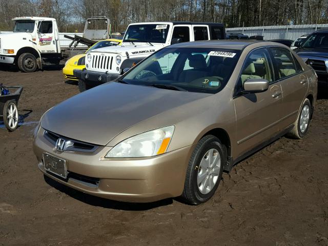 1HGCM56304A177701 - 2004 HONDA ACCORD LX GOLD photo 2