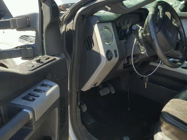 1FT7W2BT2DEA16029 - 2013 FORD F250 SUPER SILVER photo 9