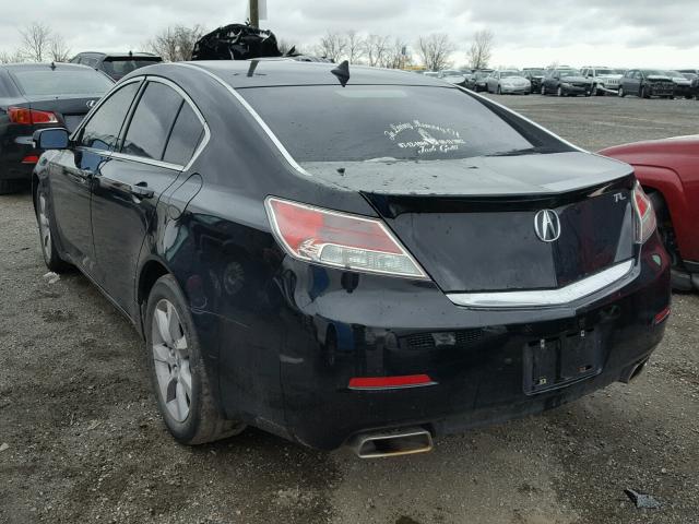 19UUA8F53DA001497 - 2013 ACURA TL TECH BLACK photo 3