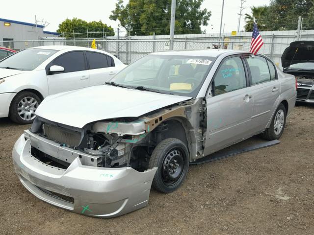 1G1ZS58F48F121400 - 2008 CHEVROLET MALIBU LS SILVER photo 2