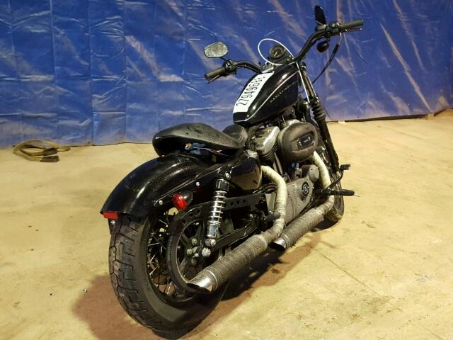 1HD1CZ3477K435691 - 2007 HARLEY-DAVIDSON XL1200 N BLACK photo 4