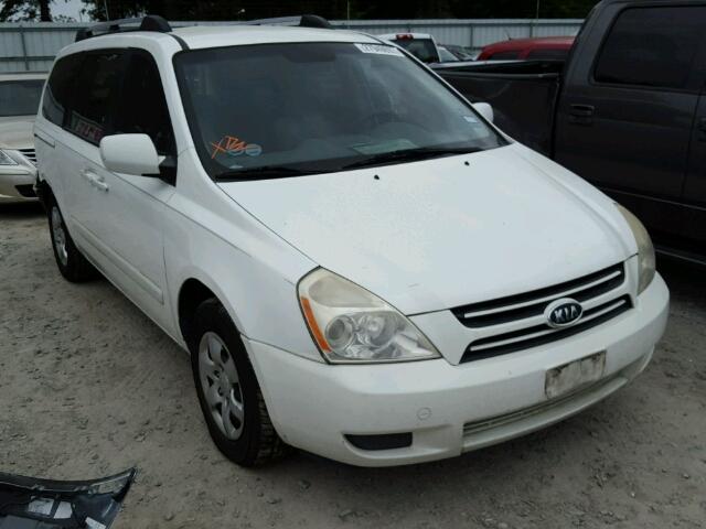 KNDMB233X66061505 - 2006 KIA SEDONA EX WHITE photo 1