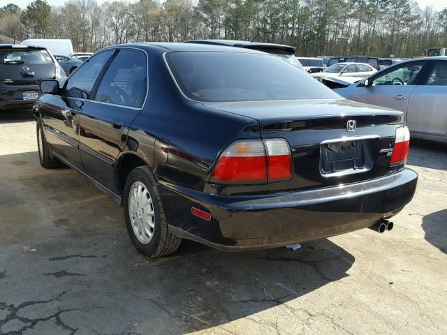 1HGCD5655VA128707 - 1997 HONDA ACCORD EX BLACK photo 3