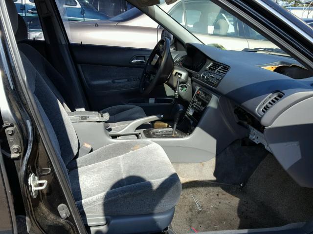 1HGCD5655VA128707 - 1997 HONDA ACCORD EX BLACK photo 5