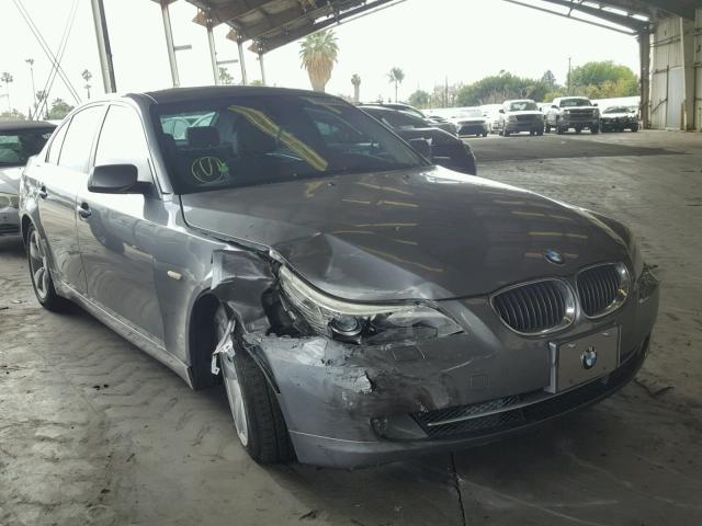 WBANU53508C111248 - 2008 BMW 528 I GRAY photo 1