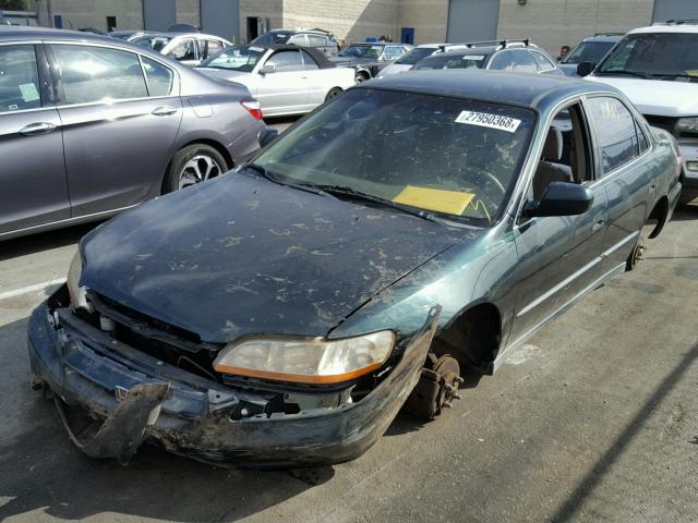 JHMCG6656XC006195 - 1999 HONDA ACCORD LX GREEN photo 2