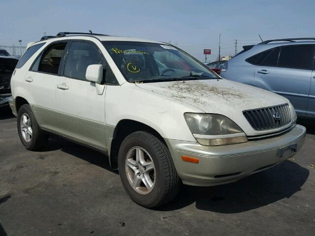 JT6HF10U2Y0102610 - 2000 LEXUS RX 300 WHITE photo 1