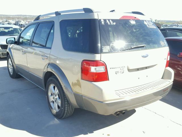 1FMZK05157GA04447 - 2007 FORD FREESTYLE TAN photo 3