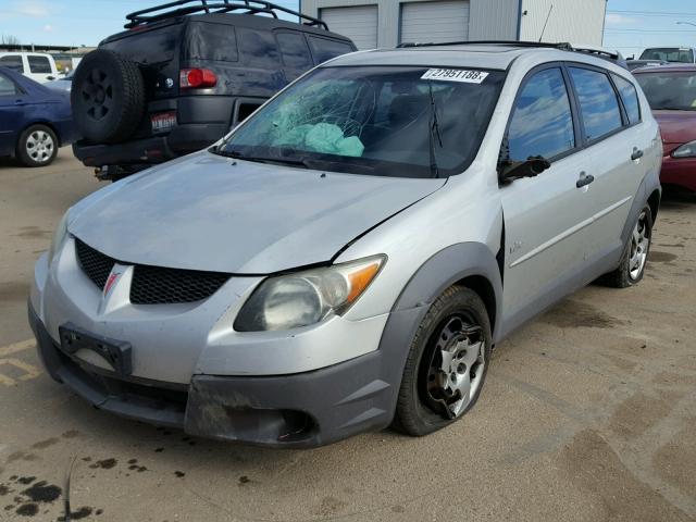 5Y2SL62833Z470349 - 2003 PONTIAC VIBE SILVER photo 2