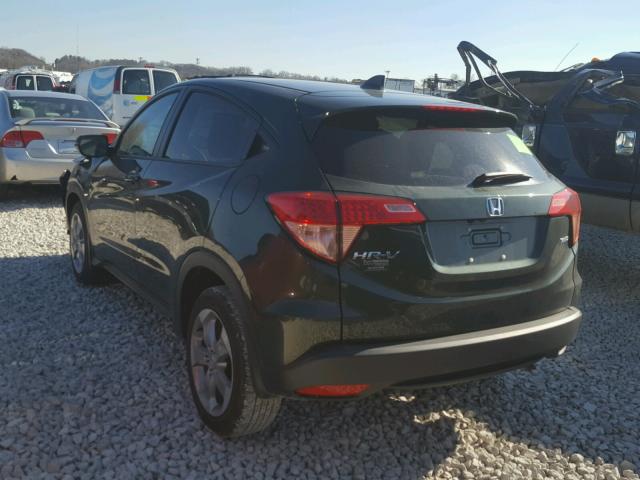 3CZRU6H55HG704887 - 2017 HONDA HR-V EX GREEN photo 3