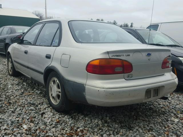 1Y1SK54831Z408355 - 2001 CHEVROLET GEO PRIZM SILVER photo 3