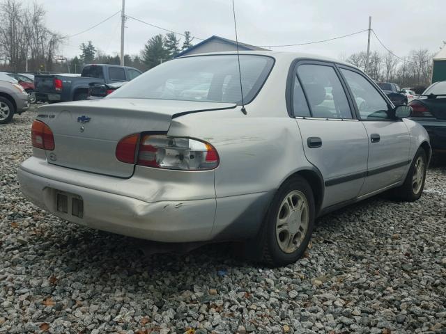 1Y1SK54831Z408355 - 2001 CHEVROLET GEO PRIZM SILVER photo 4