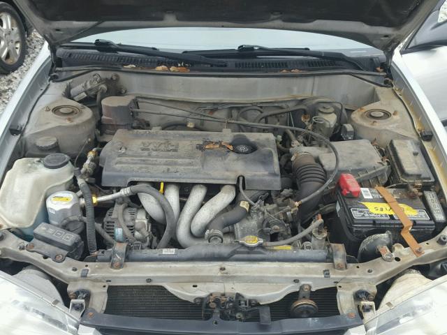 1Y1SK54831Z408355 - 2001 CHEVROLET GEO PRIZM SILVER photo 7