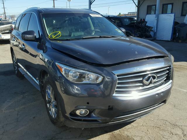 5N1AL0MN7DC328436 - 2013 INFINITI JX35 BASE GRAY photo 1