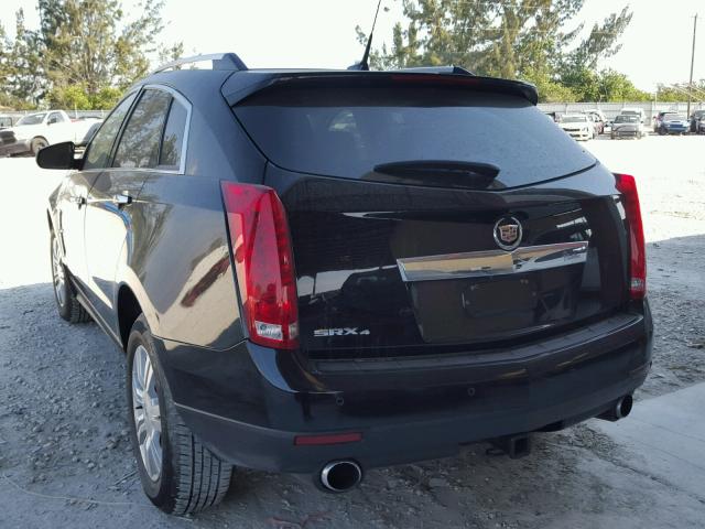 3GYFNDEY0AS590349 - 2010 CADILLAC SRX LUXURY BLACK photo 3