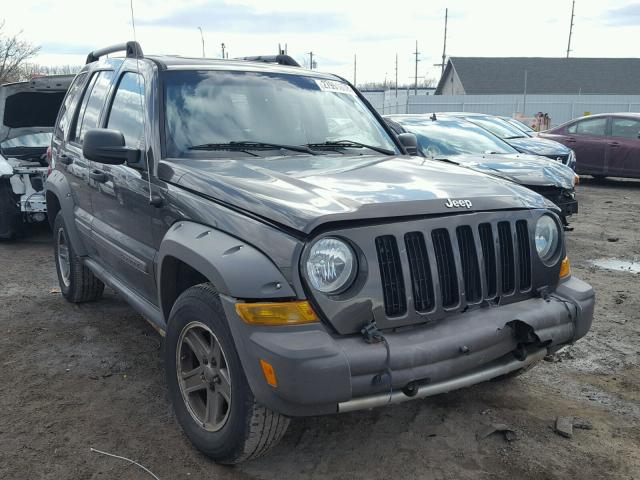 1J4GL38K75W565714 - 2005 JEEP LIBERTY RE CHARCOAL photo 1