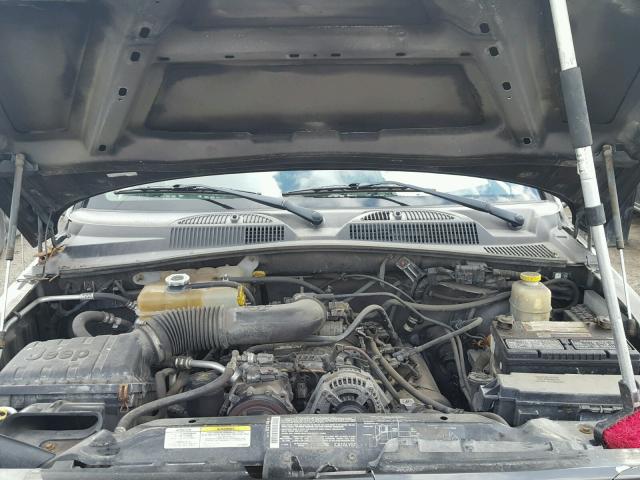 1J4GL38K75W565714 - 2005 JEEP LIBERTY RE CHARCOAL photo 7