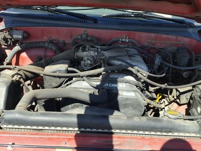 JT4TN12D6W0039852 - 1998 TOYOTA T100 XTRAC RED photo 7