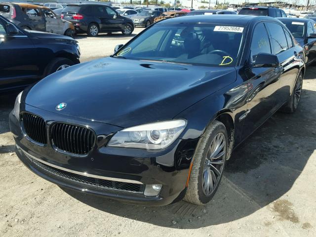 WBAKB4C59CC576977 - 2012 BMW 740 LI BLACK photo 2