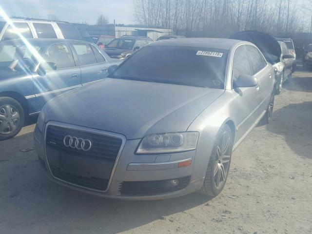 WAUMV44E67N022062 - 2007 AUDI A8 L QUATT GRAY photo 2