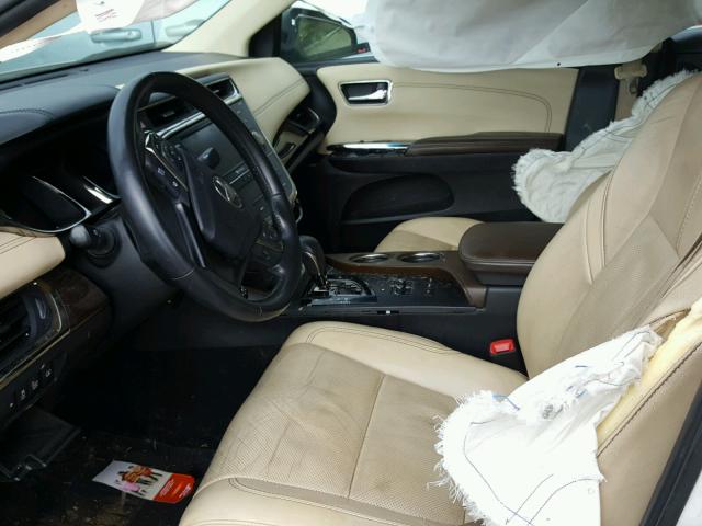 4T1BK1EB9DU052692 - 2013 TOYOTA AVALON BAS WHITE photo 5