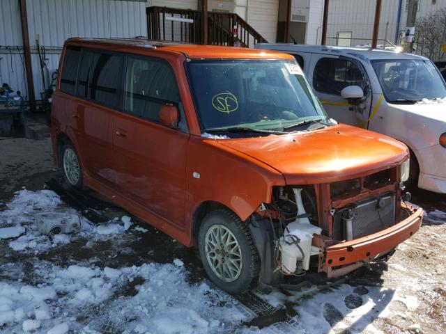 JTLKT334440159789 - 2004 TOYOTA SCION XB ORANGE photo 1