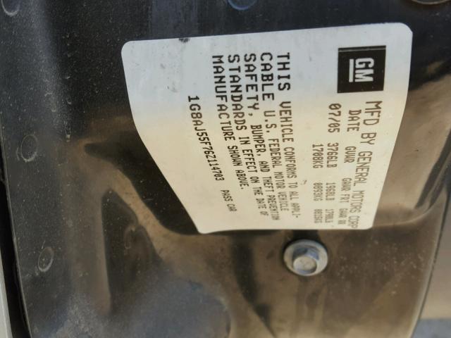 1G8AJ55F76Z114703 - 2006 SATURN ION LEVEL ვერცხლისფერი ფოტო 10