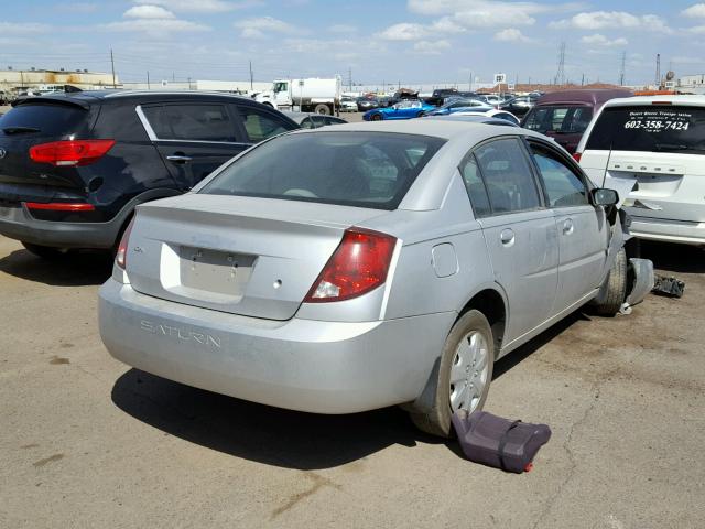 1G8AJ55F76Z114703 - 2006 SATURN ION LEVEL ვერცხლისფერი ფოტო 4