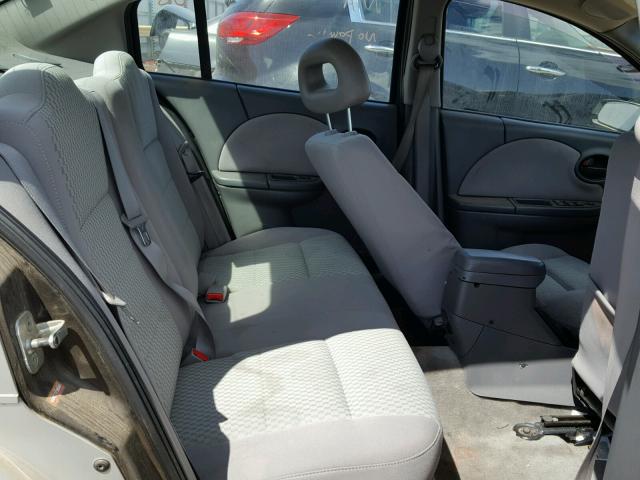 1G8AJ55F76Z114703 - 2006 SATURN ION LEVEL ვერცხლისფერი ფოტო 6