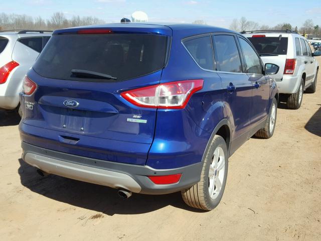 1FMCU0G99EUD73085 - 2014 FORD ESCAPE SE BLUE photo 4