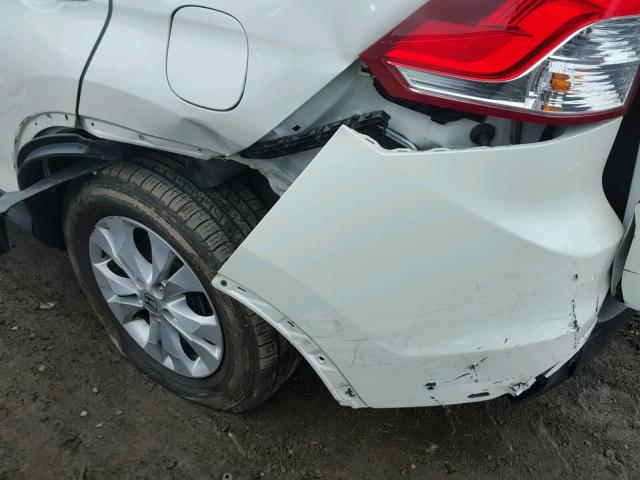 5J6RM4H77EL028107 - 2014 HONDA CR-V EXL WHITE photo 9