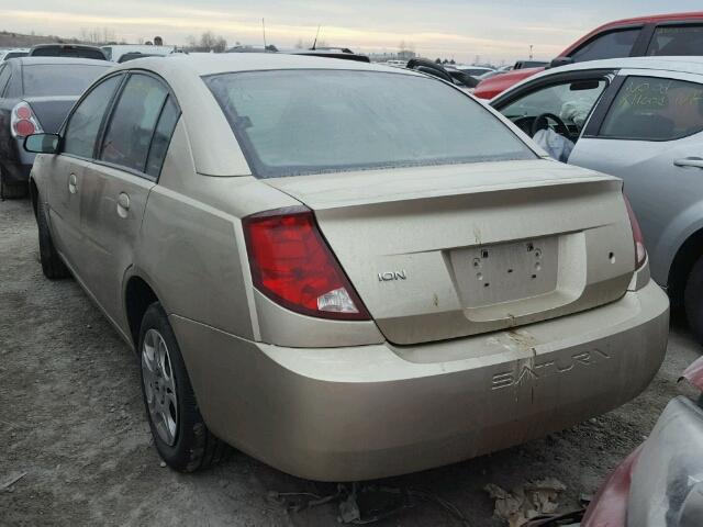 1G8AJ54F15Z169566 - 2005 SATURN ION LEVEL 米色 照片 3
