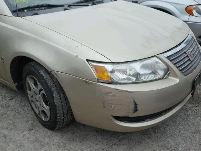 1G8AJ54F15Z169566 - 2005 SATURN ION LEVEL 米色 照片 9