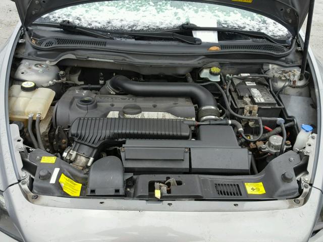 YV1MH682552086060 - 2005 VOLVO S40 T5 GRAY photo 7