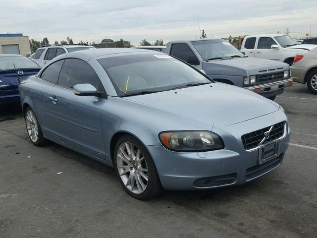 YV1MC68237J023465 - 2007 VOLVO C70 T5 BLUE photo 1