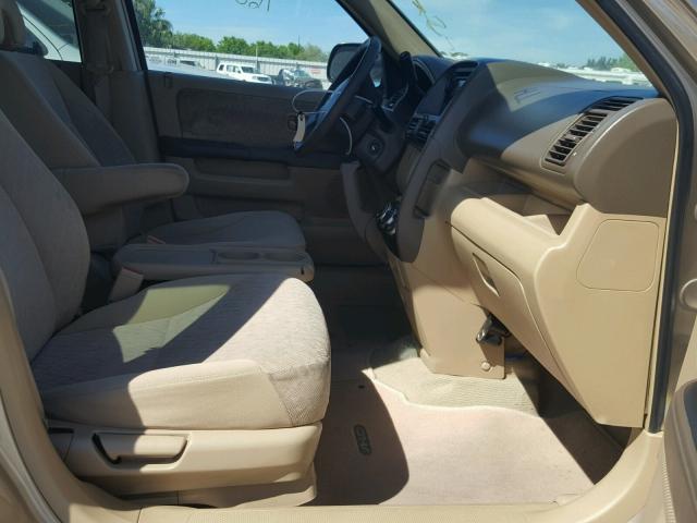 SHSRD78536U402747 - 2006 HONDA CR-V LX GOLD photo 5